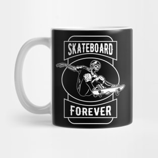 SKULL SKATE BOARD Mug